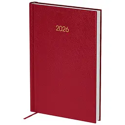 Щоденник 2026 Classic City бордовий 145 x 210 мм (8842-26-4-A) - мініатюра 2