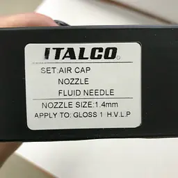 Змінне сопло 1.4 мм для фарбопультів Gloss Italco hoz0011331 - мініатюра 3