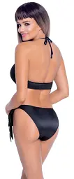Комплект Cottelli Lingerie Bra and Briefs S/M чорний - мініатюра 4
