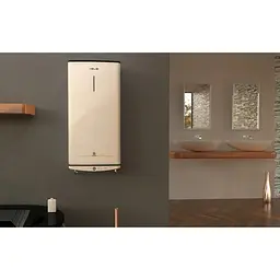 Ariston Водонагрівач електричний VELIS PRO 80 EU плоский, слім, 80л, 2*1,5 кВт, емал. нагр. їв, ун. монтаж, B, білий - мініатюра 4