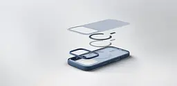 Чохол Belkin для iPhone 17 Pro, Magnetic Protective Grip, Navy teh0019350 - мініатюра 2