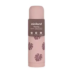 Термос для рідин Miniland Silky Thermos Leaves, 500 мл, рожевий - мініатюра 4