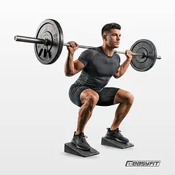 Клиновий блок для присідань Easyfit (клин-платформа для розтяжки, йоги) (EF-0690) - мініатюра 6