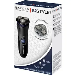 Електробритва Remington R4 Style Series роторна чорно-синя (R4002) - мініатюра 3