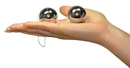 Вагінальні кульки Basic Loveballs Silber, 23 см, сріблястий - мініатюра 6
