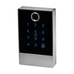 Клавіатура з Bluetooth, з контролером, зчитувачем відбитків пальців та карт Mifare Trinix TRK-1106BTFW (71-00054) - мініатюра 2