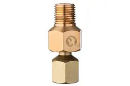 З'єднання пневматичне шарнірне Intertool Storm внутрішнє різьблення 1/4" х зовнішнє різьблення 1/4" - мініатюра 3