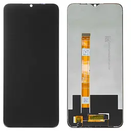 Дисплей для Oppo A15, чорний, без рамки, Original (PRC)