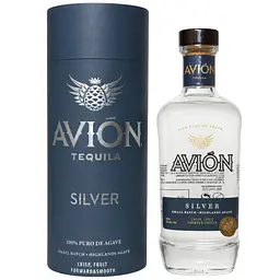 Текіла Avion Silver Small Batch Highlands 100% Puro de Agave 40% 0.7 л в тубусі