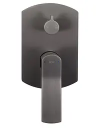 Душова система універсальна Qtap Slavonice Gunmetal Black PVD прихованого монтажу QTSLA113GMB45899 - мініатюра 4