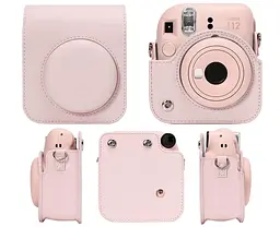 Чохол для фотоапарата Fujifilm Instax Mini 12 рожевий - мініатюра 3
