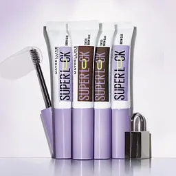 Гель-стайлер для брів Maybelline New York Superlock Medium Brown фіксуючий 7 мл - мініатюра 4