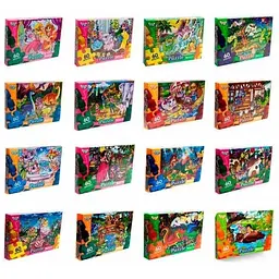 Пазли Danko Toys 60 елементів Різнокольоровий shop (2000902076002)