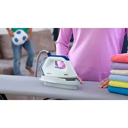 Прасувальна система Braun CareStyle 3 Pro IS 3157 BL біло-блакитна - мініатюра 12