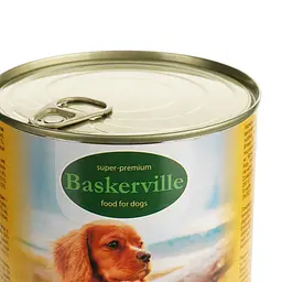 Вологий корм для собак Baskerville Півень з рисом і цукіні 800 г - мініатюра 3