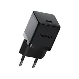 Зарядний пристрій Baseus 1xUSB-C 20 Вт чорний (P10111602113-00) - мініатюра 1