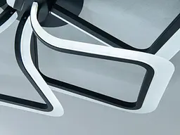 LED-люстра стельового типу Diasha WG5146/5BK 85W, 5 модулів, 3 кольори світла, Ø75 см - мініатюра 5