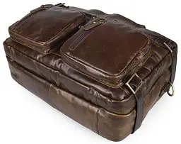 Чоловіча шкіряна сумка Vintage 39,5х29х13 см sum0013931 - мініатюра 5