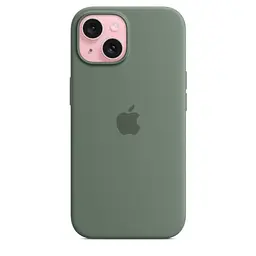 Силіконовий чохол CasePro Silicone Case with MagSafe Cypress для iPhone 15 - мініатюра 2