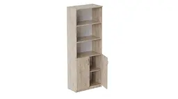 Шафа Анжело Ferrum-decor на 5 полиць з 2 дверима 1900x700x380 ДСП Дуб Сан-Марино 16 мм (FRD-105032)