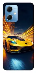 Чохол Demsky Yellow Porsche для Xiaomi Redmi Note 12 5G