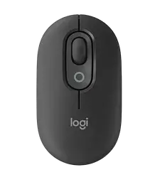 Миша бездротова Logitech Pop Mouse with Emoji Graphite (910-007412)