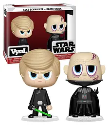 Набір фігурок Funko Pop Фанко Поп Darth Vader and Luke Люк Скайуокер і Дарта Вейдер Star Wars 10 см SW DB LS - мініатюра 2