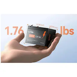 Акумулятор Li Time LiFePO4 12V [12.8V/6Ah/76.8Wh] [123758] - мініатюра 4