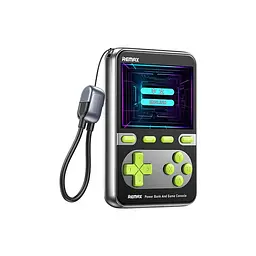 Павербанк та ігрова консоль Remax FCP-13 / 10000 мАг / 20Вт / USB-C, Lightning / PD+QC / Срібний - мініатюра 1