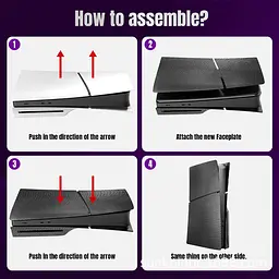 Панель корпусу для консолей Sony PlayStation 5 slim Carbon - мініатюра 2