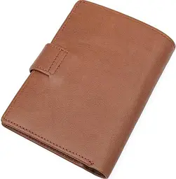 Портмоне чоловіче 14534 з натуральної шкіри Vintage коричневе - мініатюра 9