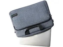 Сумка для ноутбука Grand-X SB-138 14″ Grey-Blue (SB-138J) - мініатюра 5