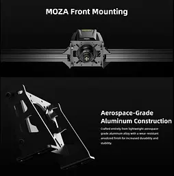 Кронштейн для встановлення кермової бази MOZA Racing R9/R12/R16/R21 - мініатюра 3