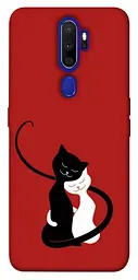 TPU чохол Demsky Закохані коти для Oppo A5 (2020) / Oppo A9 (2020)