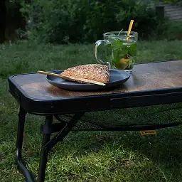 Стіл Bo-Camp Woodbine Compact 56x34 см коричневий/чорний (DAS303264) - мініатюра 9