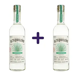 Текіла El Tequileno Blanco 38% 1 л (2 шт. х 0.5 л)