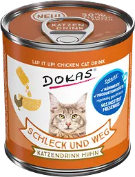 Курячий напій для котів Dokas Schleck und Weg, 100 г - мініатюра 2
