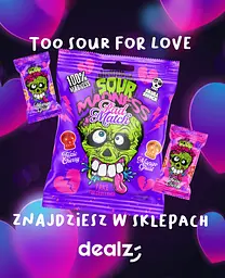 Кислі льодяники Sour Madness Bad Match Skull Shock 60г - мініатюра 6