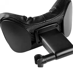 Подушка на підголовник Baseus First Class Car Headrest / Пінополіуретан екошкіра / Чорна 1 шт (CRTZ01-01) - мініатюра 3