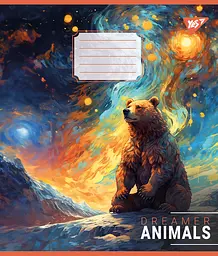Набір зошитів Yes Dreamer animals А5 в клітинку 60 аркушів 10 шт. (767139) - мініатюра 2