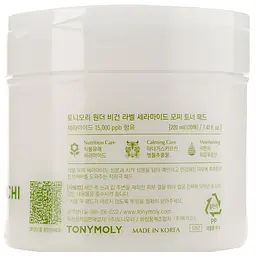 Пади зволожуючі для обличчя Tony Moly Wonder Vegan Label Ceramide Mochi Toner Pad, 120 шт. - мініатюра 2