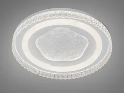 Стельова LED люстра Diasha білий п'ятикутник 85 Вт