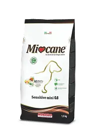 Сухий корм для собак дрібних порід з чутливим травленням Morando MioCane Mini Sensitive з лососем 1.5кг