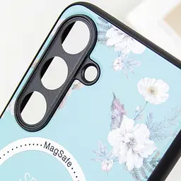 TPU+PC чохол Secret Garden with MagFit для Samsung Galaxy S24 Mint - мініатюра 6