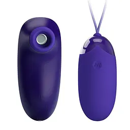 Віброяйце Pretty Love Orthus-Youth Stimulator Blue - мініатюра 2