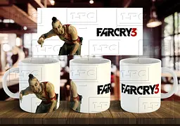 Чашка "FARCRY 3" 330 мл З написом всередині "Happy Birthday"