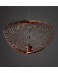 Підвісний світильник, люстра Nowodvorski 11494 Pumpkin L GU10 1x10W IP20 Теракотовий - мініатюра 4