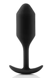 Анальна пробка B-Vibe Snug Plug 2, 10.5 см (чорний)