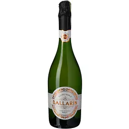 Вино ігристе Ballarin Cuvée Noble White Brut біле брют 12% 0.75 л