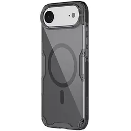 TPU чохол Nillkin Nature Pro Magnetic для Apple iPhone 17 Air (6.5) Чорний (прозорий) - мініатюра 3